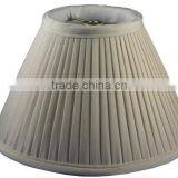 Drape Fabric Hand Rolled Edge With Antique Brass Spider Vintage Lampshade thumbnail-1