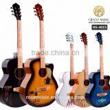 40 Inch Linden Top Acoustic Guitar Trade CARAVAN MUSIC HS4015 thumbnail-1