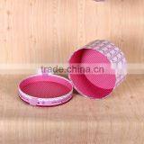 Custom Print Round Hat Flower Packaging Box Wholesale thumbnail-4