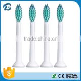 Soft/Medium Bristle hardness product high quality toothbrush head for 4 headed toothbrush heads
