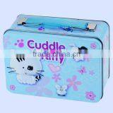 Amazing Sushi Packaging Box Non-toxic Lunch Tin Box Rectangular Shape Lunch Tin Box