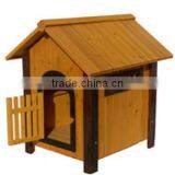 Custom Wooden Dog House With Balcony thumbnail-3