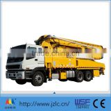Concrete pump truck with 47m arm or other length