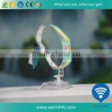 Cheap Custom Festival NTAG 216 Woven RFID Fabric Wristband for Events thumbnail-4