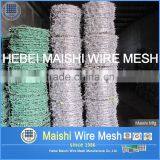 Galvanized barbed wire for security fence ( Factory, low price )