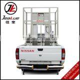 CE ISO Vehicle Two Masts Aerial Work Platform Jeakue JK01231 thumbnail-1