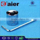 18 Teeth Silvery Metal Guitar Knobs