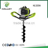 Mini Tree Planting Earth Auger Machine Hand Digging Machines Driller Power Hole Digger Drill Bit for Sale HL520A