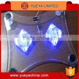 Personalized Clear Laptop Radiator With Double Air Fans thumbnail-1