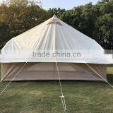 Outdoor Heavy Duty 4m Bell Tent Camping Bell Tent With Two Doors thumbnail-6