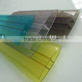 PC U Profiles,polycarbonate Connector,polycarbonate Joint, Polycarbonate Accessories thumbnail-1