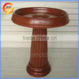 Fiberclay Garden Bird Bath for Sale thumbnail-3