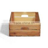 2016 Hot Sale Wholesale Factory Price Natural Wood Box Fruit Crate Wooden Vegetable Crates / Storage thumbnail-5