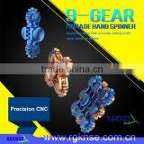 RGKNSE New Design Gear Metal Fidget Spinner for Adult Toy Hand Held Spinner thumbnail-3