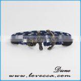 New Arrival Wholesale Multilayer Handmade Nautical Rope Hook Men Anchor Bracelet thumbnail-6
