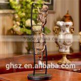 Christmas Decoration Plastic Figure Table Decor Polyresin Monkey Sculpture thumbnail-3