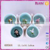 Creative Gift Fashion Cute Animal Custom Ceramic Mug thumbnail-2
