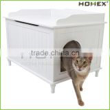 Wooden pet cat cage cat condo cat house Homex_BSCI Factory