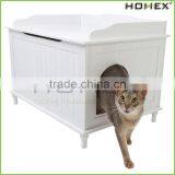 Wooden Pet Cat Cage Cat Condo Cat House Homex_BSCI Factory thumbnail-1