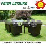 Turkey Design Garden Chair With PE Rattan With Bamboo Finish