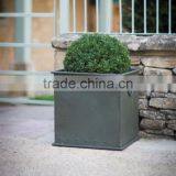 Large Galvanised Planter thumbnail-1