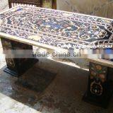 Marble Inlay Dining Table, Marble Inlay Table thumbnail-1