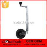 42mm Heavy Duty Telescopic Trailer Jockey Wheel With Clamp Fully Assembled Tyre..A1706. thumbnail-1