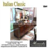 YB69 Royal Luxury Classical Wooden Dining Room Furniture Set,European Style Dining Set, Dining Table and 10 Chairs thumbnail-5