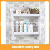 2016 New Bathroom Shelves Storage Holder Plastic Double Toiletry Home Decor thumbnail-3