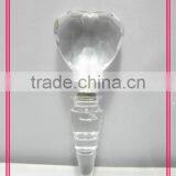 LED High Clear Acrylic Heart Shaped Wine Stopper thumbnail-1