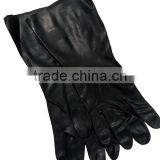 DDSAFETY Rubber Black Industry Gloves White Inside And Black Outside Gloves thumbnail-2