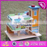 2017 New Products Children Funny Wooden Parking Garage Toy W04B049 thumbnail-4