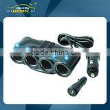 2015 CE Approval LED Car Charger Cigarette Lighter Adapter 4 Socket for IPhone , Tablet thumbnail-1