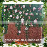 Artificial Flower Wall Indoor Decoration Artificial Flower Wall Decorative Wall Pieces thumbnail-1