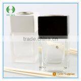 Wholesale Frost Color Perfume Glass Bottle and Wooden Lid 100ML thumbnail-1