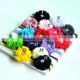 Chiffon Flower Flower Headband for Kids Hair Accessories thumbnail-1