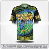 Custom sublimation racing pit crew shirt wholesale