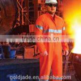 Customized Fire Retardant Industrial Ultrasoft Uniform Reflective Tape Overalls thumbnail-5