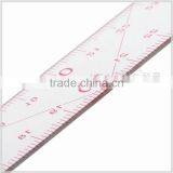 Kearing Chinese Manufacture High Quality Flexible Plastic Pattern Making Ruler 3 * 30cm With Mattern Grids # 8006 thumbnail-5