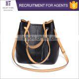 Fashion Women Genuine Top Cow Leather Travel Shoulder Bags Wholesale High Quality Big Size Shoulder Handbags For Ladies thumbnail-3