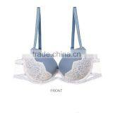 Net Western Style Underwear White Sexy Lace Bra Transparent Lace Bra thumbnail-3