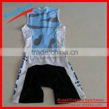 Short Sleeve Swimming ITU Biking Triathlon Suit Cycling Skinsuit Triathlon Bike Apparel thumbnail-2