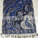 2017 Russian Woman Spring New Hot Designer Jacquard Scarf 100%viscose thumbnail-1