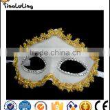 Eco-Friendly Fashion Party Masquerade White Plastic Masks for Sale thumbnail-2