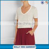 Software 100% Pima Cotton Blank T-shirt for Women thumbnail-1