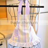 Fashion Baby Girl Dress Matching Clothing Colorful Striped Apron for Little Fancy Girl thumbnail-1