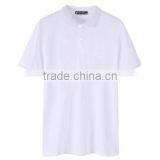 Men's T-shirt in the Summer Comfortable Pure Color Cotton Short Sleeve Polo Shirt thumbnail-5