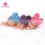 Crochet Knitting Baby Hat Sweet Baby Hospital Cap Disposable Hospital Caps LBF2015122516 thumbnail-5