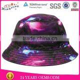 2014 Top Quality Reversed Galaxy Fabric Bucket Hat Wholesale thumbnail-1