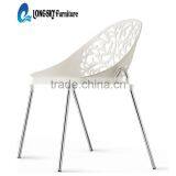 LS-4002 China Supplier Bonsai Chair , New Design Modern Plastic Chair for Living Room thumbnail-1
